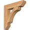 Ekena Millwork Legacy Slat Smooth Bracket, Western Red Cedar, 3 1/2"W x 18"D x 18"H BKT04X18X18LEC06SWR - alternate 1